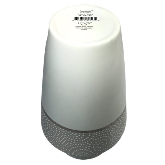 Lenox Fine Bone China Platinum Porcelain Vase - Picture 4 of 9